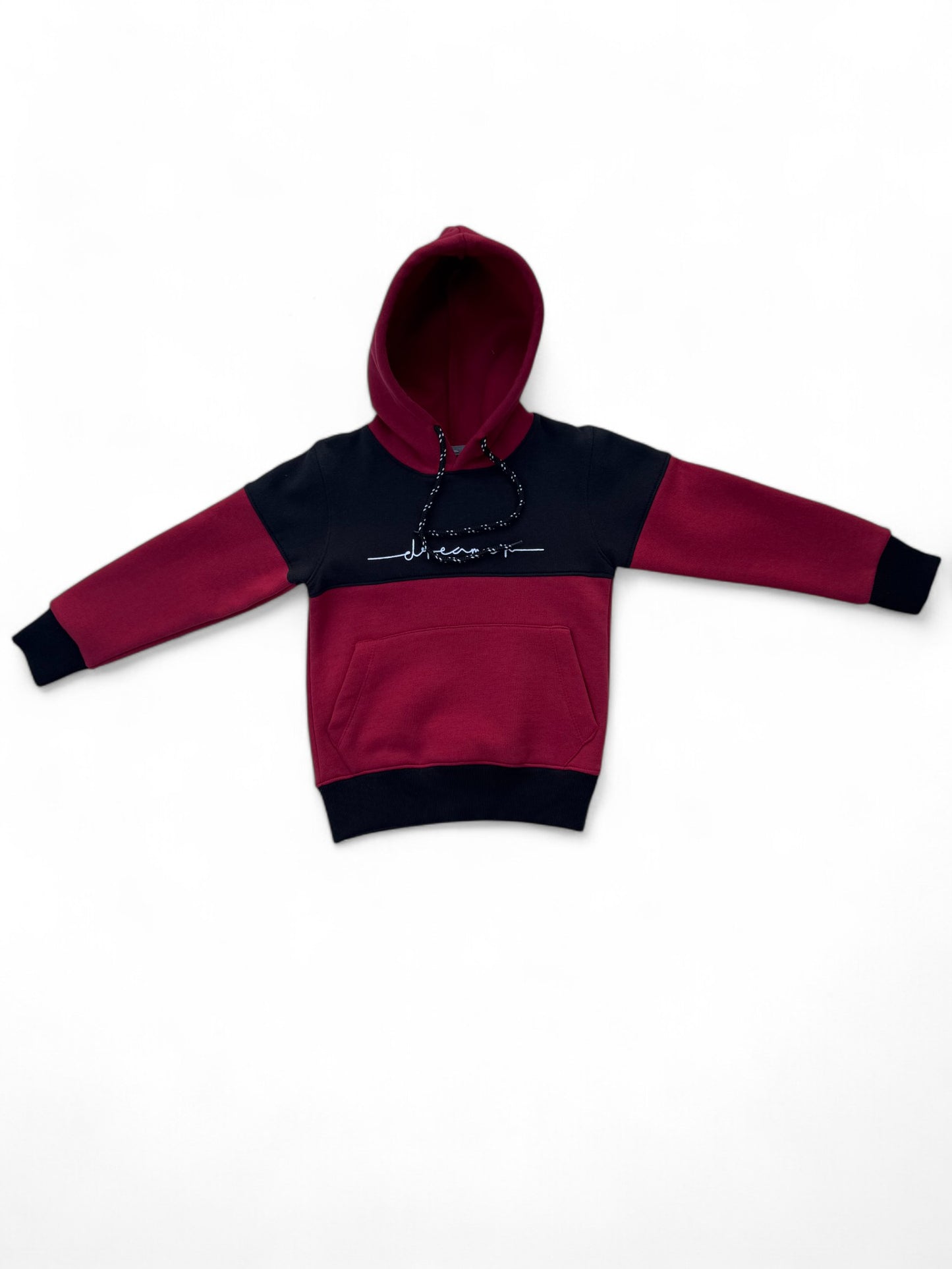 Bold Black & Red Hoodie