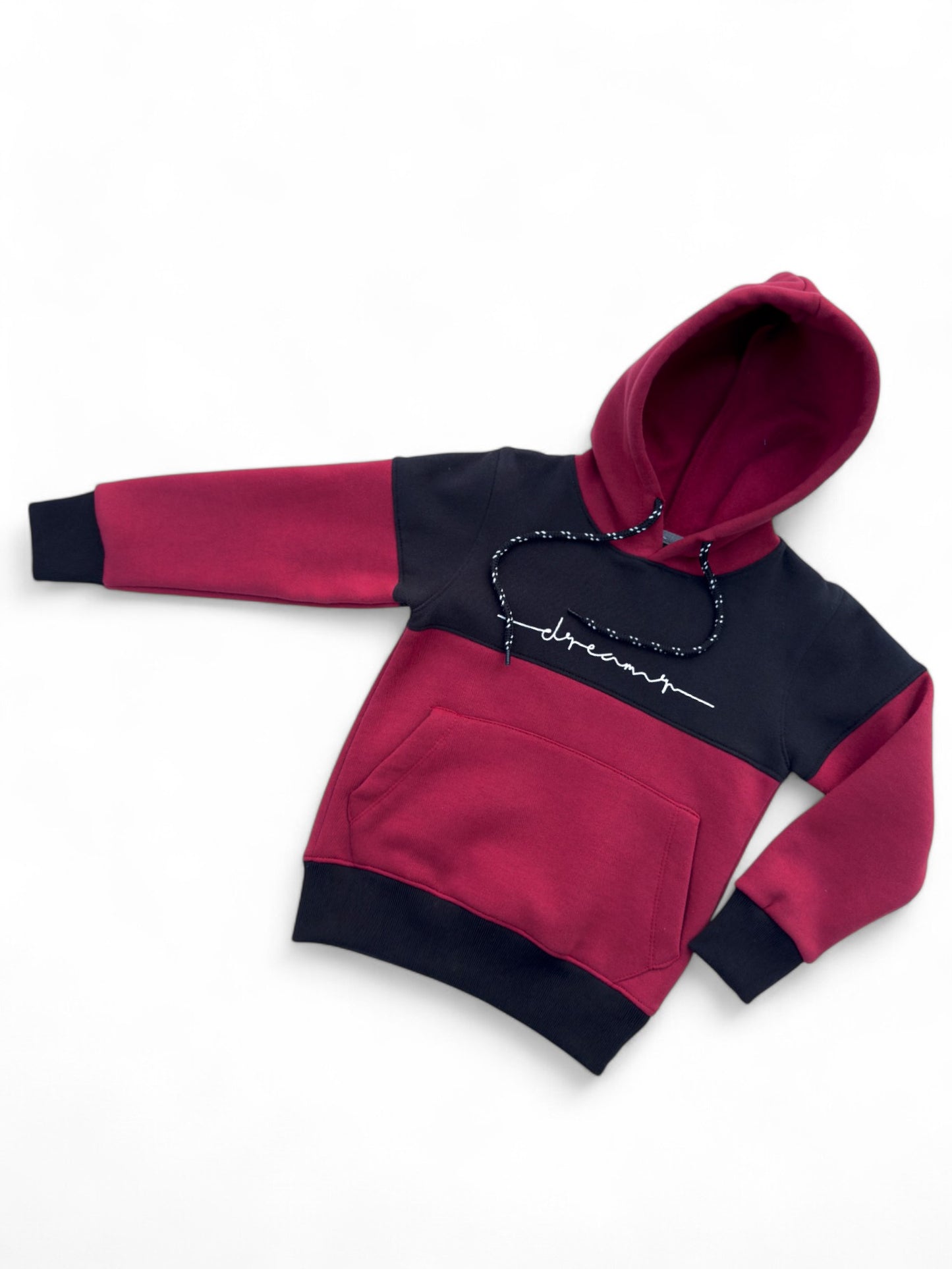 Bold Black & Red Hoodie