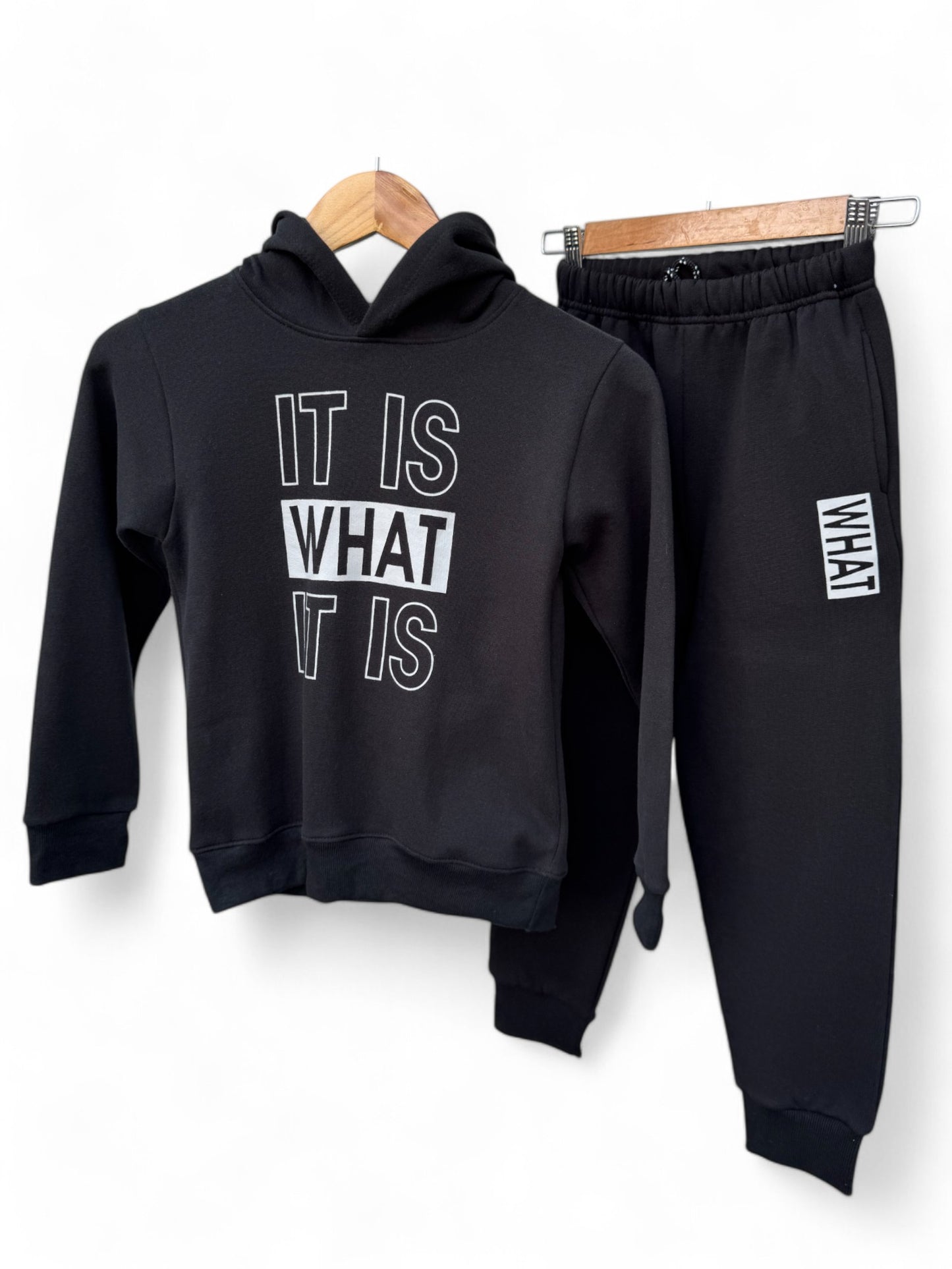 Classic Black Track Suit