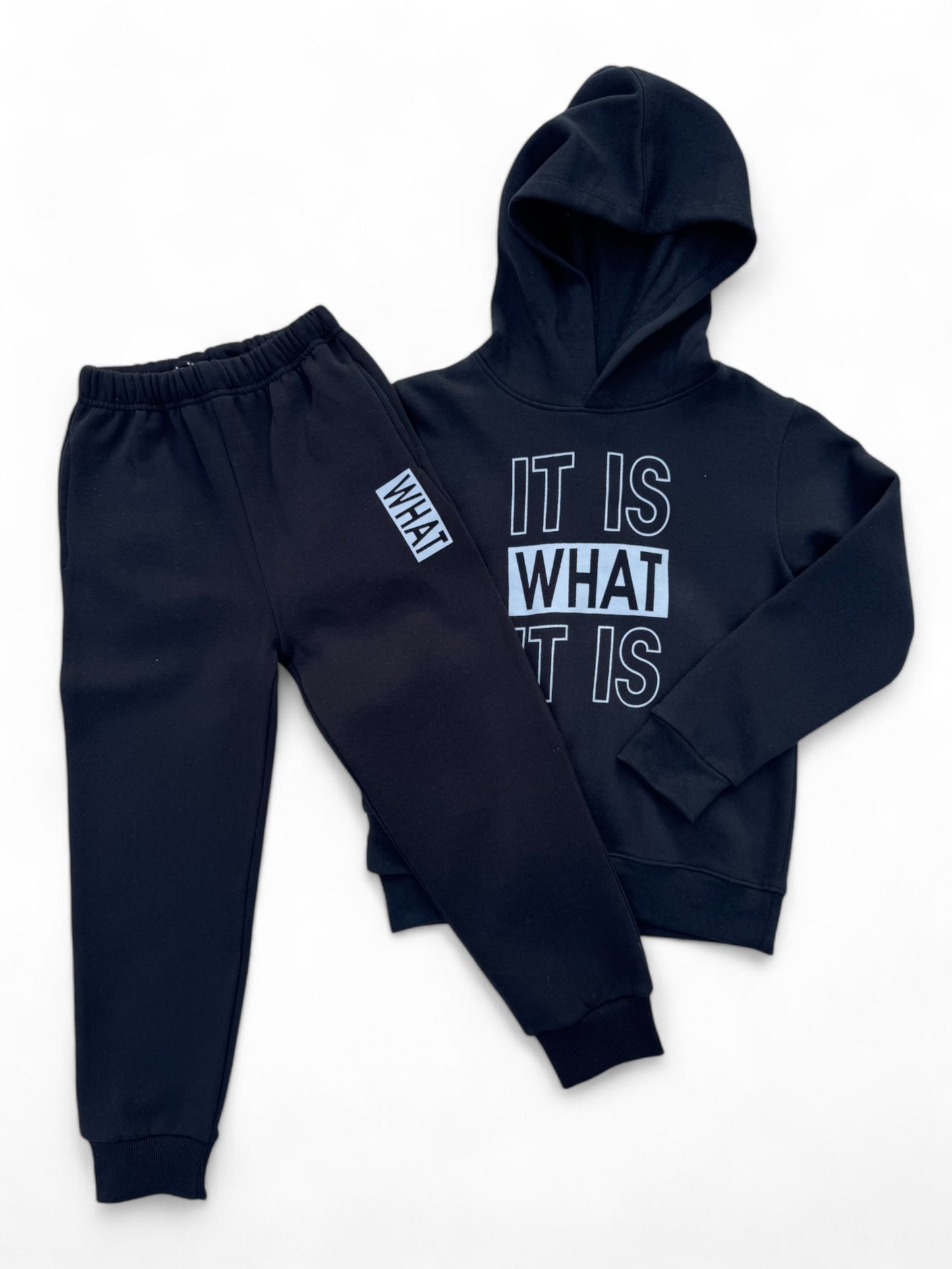 Classic Black Track Suit