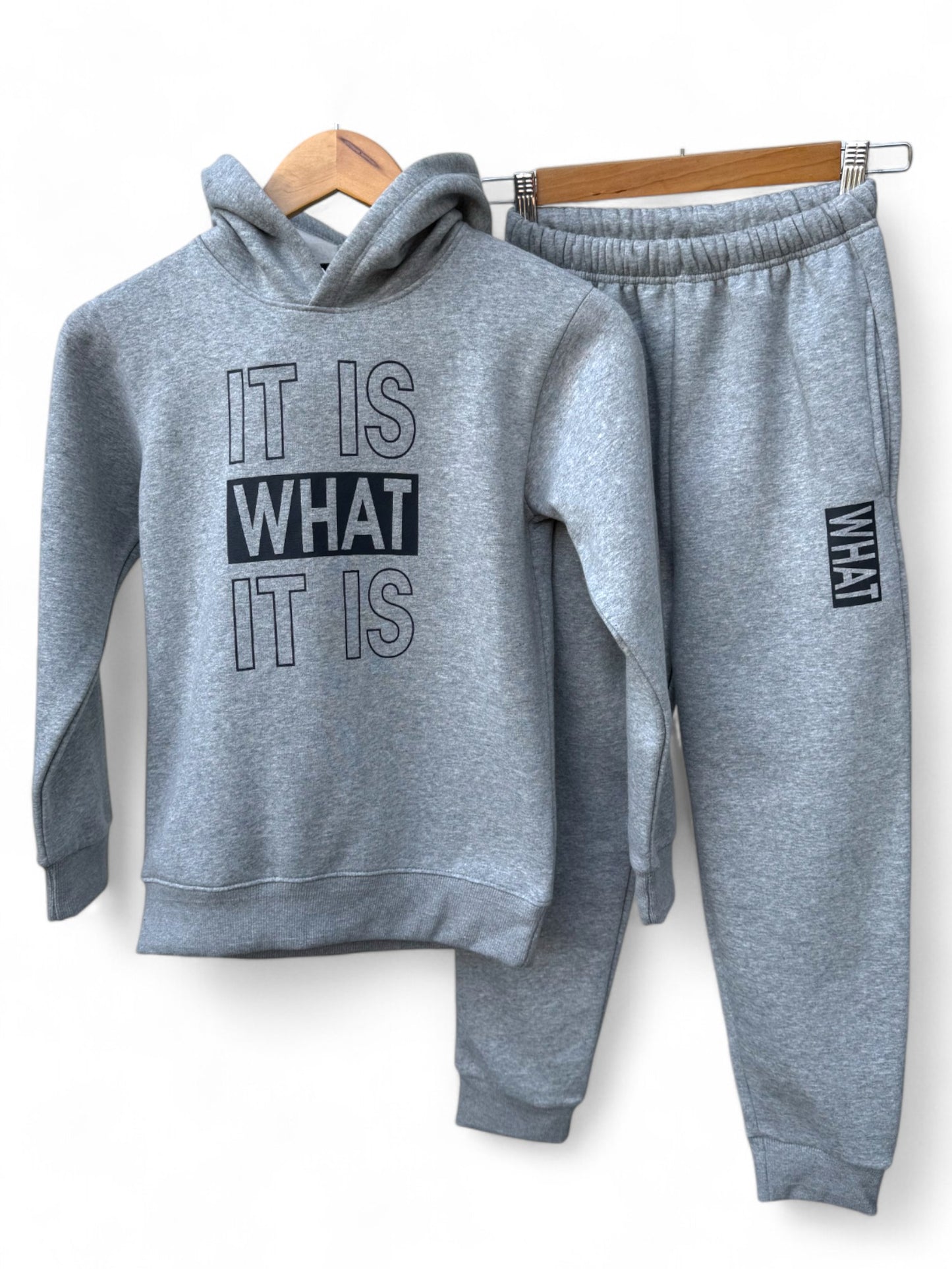 Cozy Light Grey Track Suit
