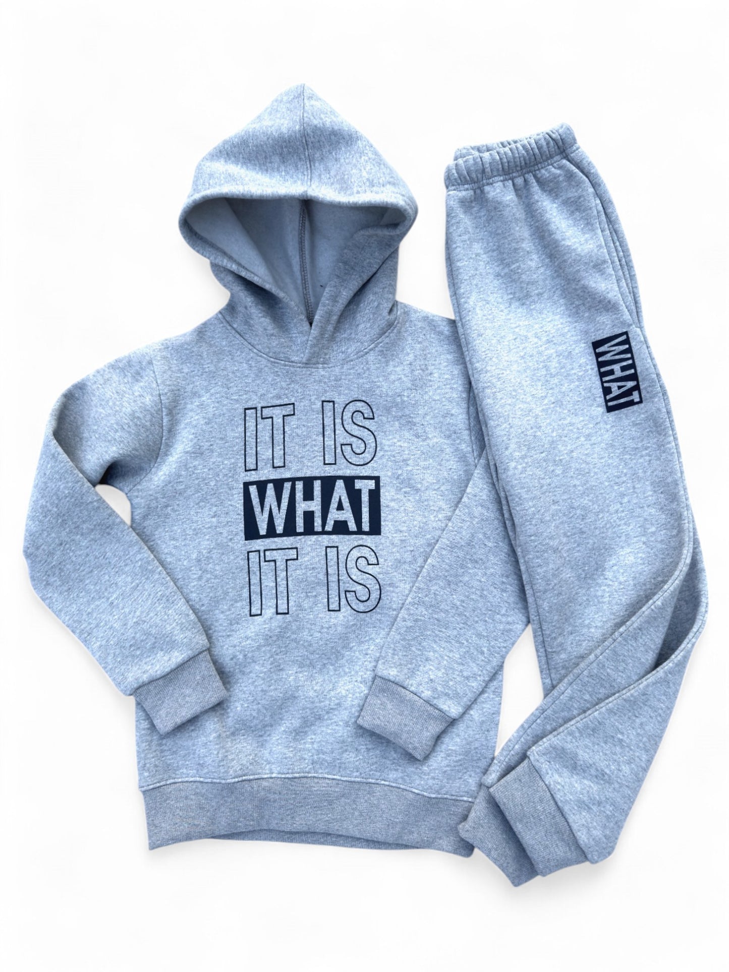 Cozy Light Grey Track Suit