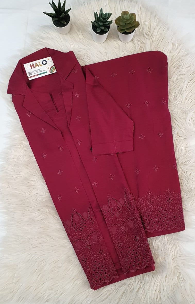 Berry Red Coord Set
