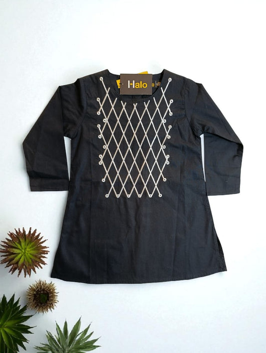 Floral Embroidered Shirt