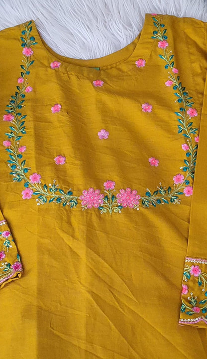 Mustard Yellow Festive 2 PC