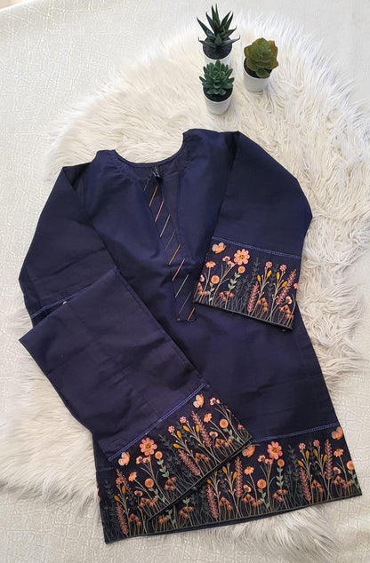 Navy Blue 2 PC