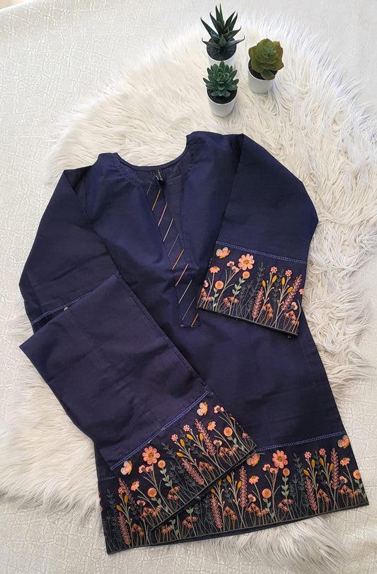 Navy Blue 2 PC