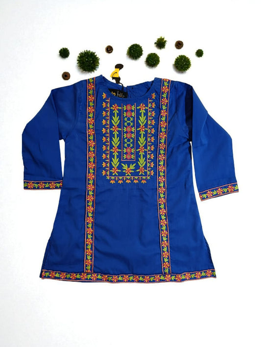 Floral Embroidered Shirt