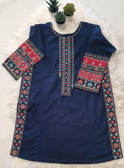 Navy Blue 2 PC