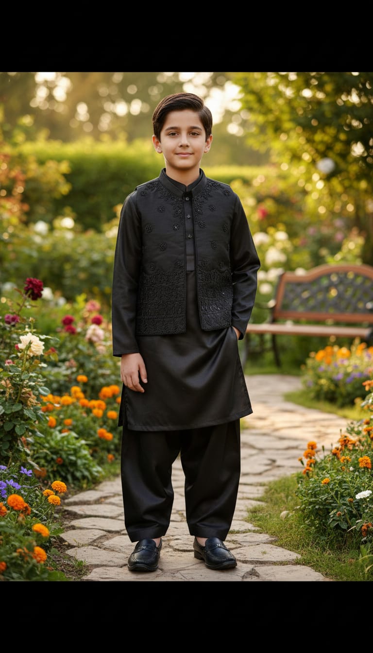 Black Kurta Shalwar