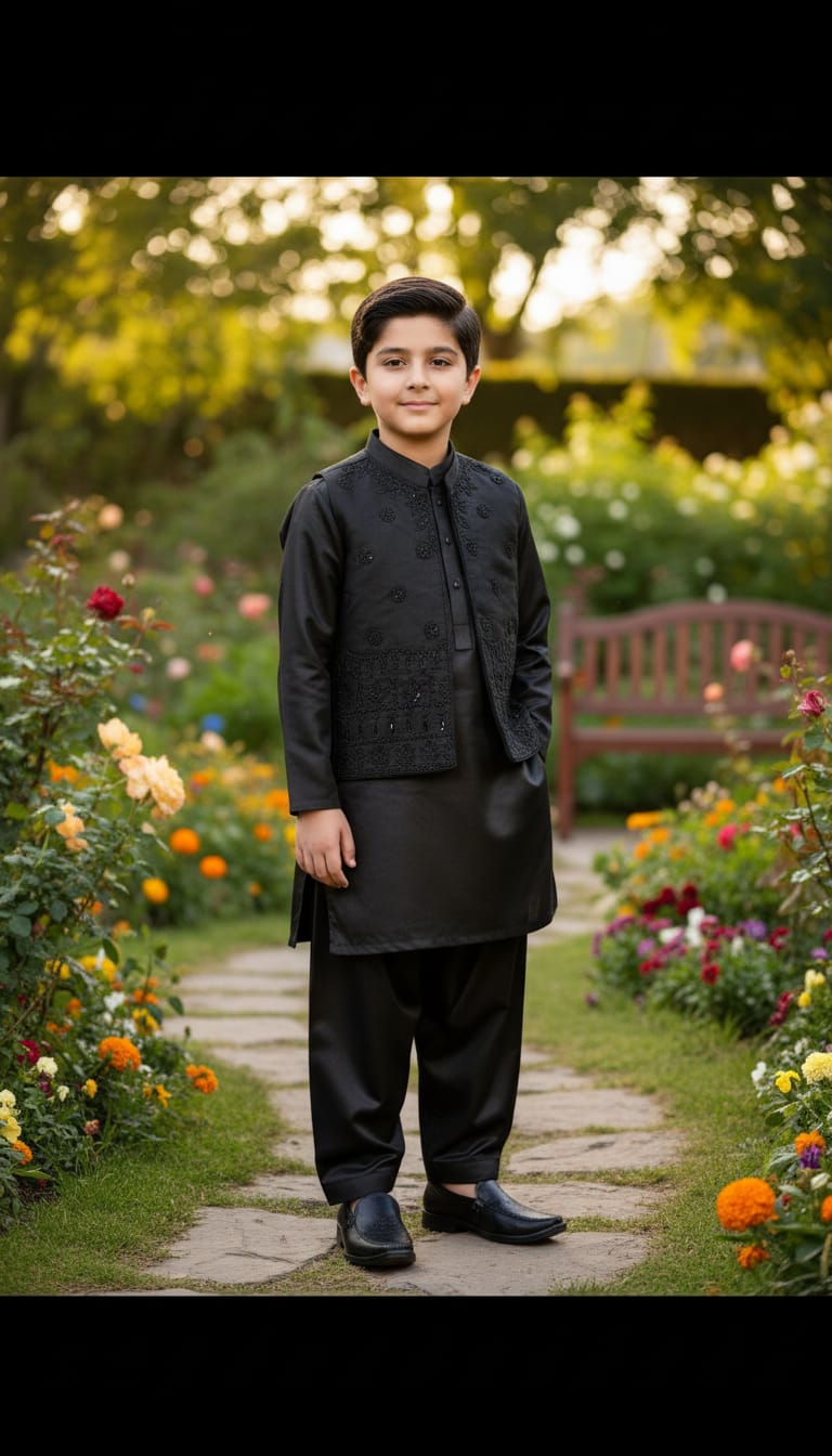Black Kurta Shalwar