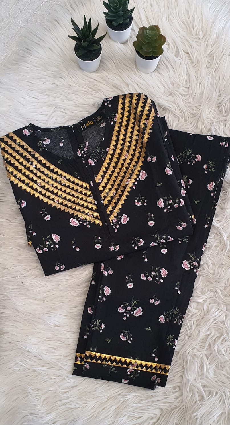 Floral Black