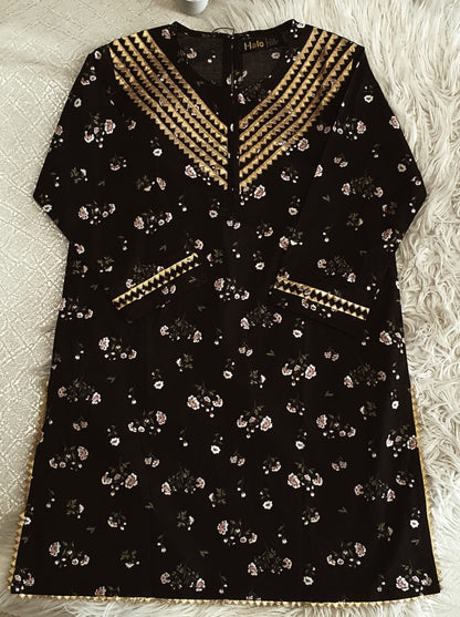 Floral Black