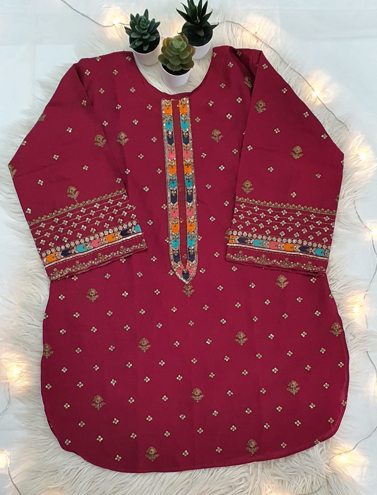 Maroon Multi 2PC