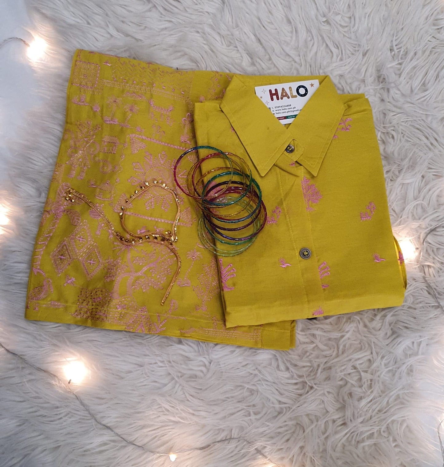 Mustard Yellow 2PC